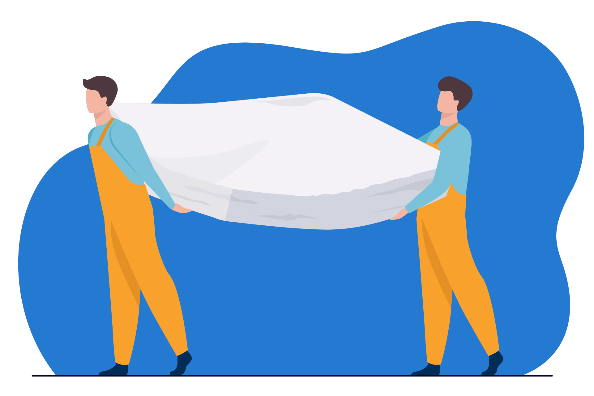 Oud matras wordt door Sleepfast gratis afgevoerd